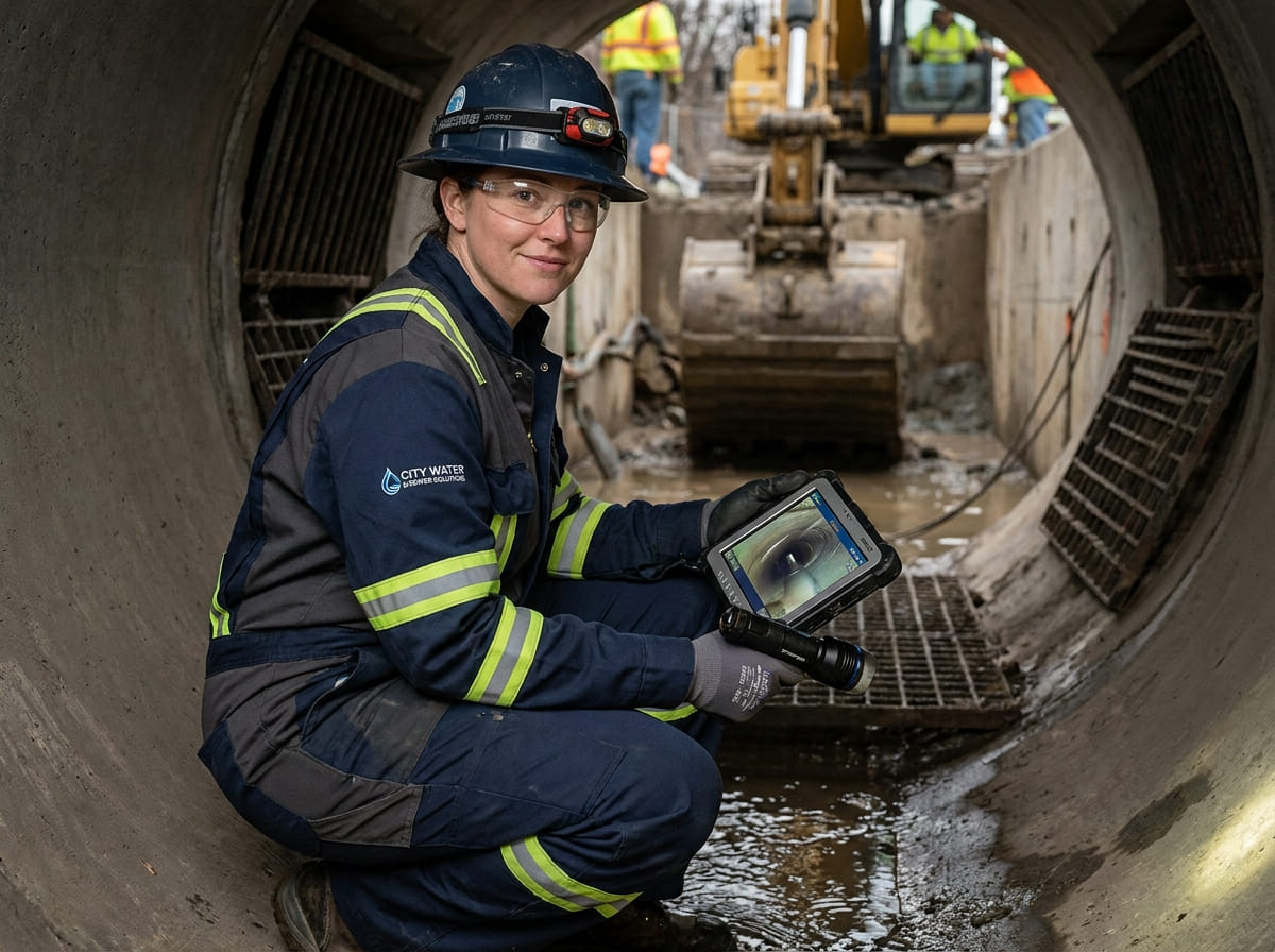 Sewer Line Inspection & Replacement in Crowley